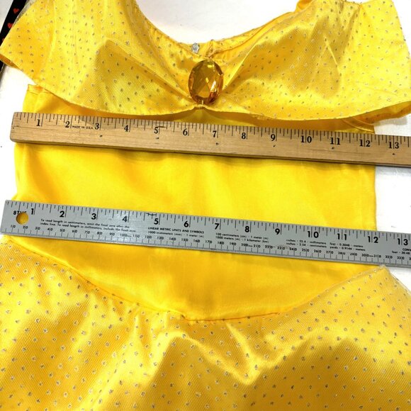 Belle Yellow Iconic Dress Gown Secrets Nunley Collection Child 6-8 NWT NOS - Picture 9 of 15